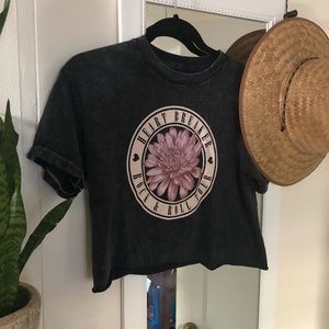 Fifth Sun Crop top band T-Shirt